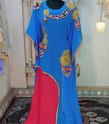 Firozi and gulal pink islamic kaftan
