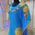 Firozi and gulal pink islamic kaftan