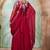 Maroon designer wedding party dress