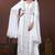 White moroccan islamic wedding designer caftan