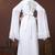 White moroccan islamic wedding designer caftan