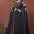 Black designer takchita caftan