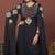 Black designer takchita caftan