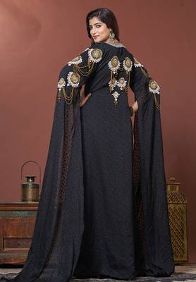 Black designer takchita caftan 4