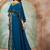 Bottle green designer arabic takchita wedding kaftan