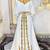 White designer arabic takchita wedding kaftan