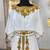 White designer arabic takchita wedding kaftan