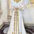 White designer arabic kaftan