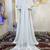 White designer arabic kaftan