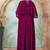 Violet arabic designer takchita kaftan
