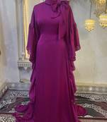 Pink wedding moroccan style caftan