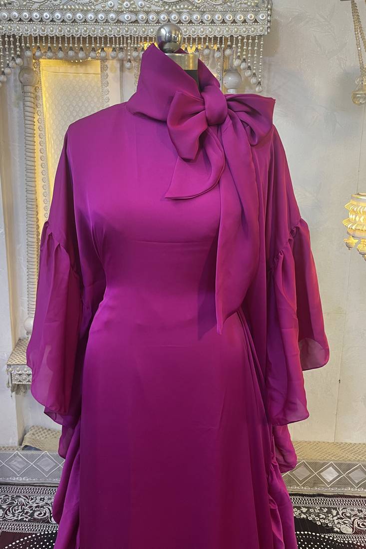 Pink wedding moroccan style caftan