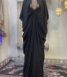 Black designer islamic takchita kaftan
