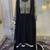 Black embroidery women kaftan dress