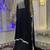 Black embroidery women kaftan dress