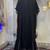 Black moroccan kaftan party wear maxi gown