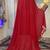 Red wedding takchita embroidered dubai abaya