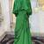 Green modest kaftan dress style muslim kaftan