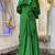 Green modest kaftan dress style muslim kaftan
