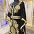 Black moroccan wedding partywear kaftan