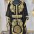 Black moroccan wedding partywear kaftan