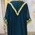 Bottle green moroccan kaftan