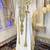 White and gold islamic kaftan
