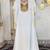 White designer islamic wedding caftan