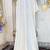 White designer islamic wedding caftan