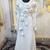 White designer modest kaftan dress