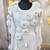 White designer modest kaftan dress