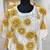 White and gold luxury dubai style muslim caftan