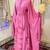 Light pink moroccan kaftan dress