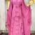 Light pink moroccan kaftan dress