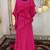 Pink dubai luxury maxi gown evening partywear kaftan