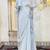 Grey designer modest kaftan