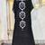 Black designer moroccan kaftan wedding dress