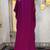 Magenta dubai style muslim kaftan