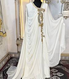 Off white wedding takchita kaftan