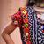 Red color embroidered work rayon navratri kids-lehenga-choli