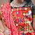 Black color embroidered work rayon navratri kids-lehenga-choli