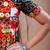 Black color embroidered work rayon navratri kids-lehenga-choli