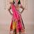Multicolor color embroidered work rayon navratri kids-lehenga-choli