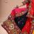 Multicolor color embroidered work rayon navratri kids-lehenga-choli