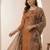 Women Ethnic Motifs Embroidered Regular Thread Work Chanderi Cotton Kurta with Trousers & With