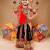 Multicolor color embroidered work rayon navratri kids-lehenga-choli