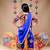 Multicolor color embroidered work rayon navratri kids-lehenga-choli