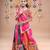 Multicolor color embroidered work rayon navratri kids-lehenga-choli
