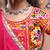 Multicolor color embroidered work rayon navratri kids-lehenga-choli