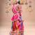 Multicolor color embroidered work rayon navratri kids-lehenga-choli